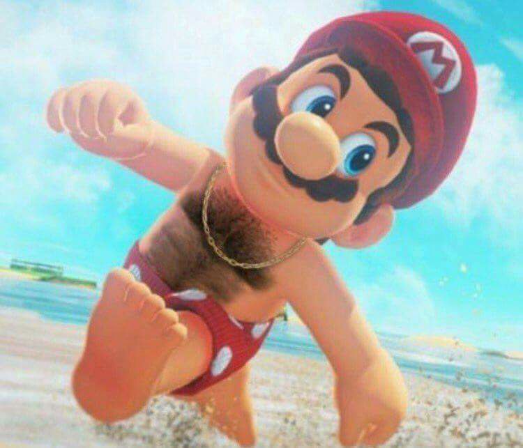 Melhor versão do Super Mario Odyssey Mamilos Edition!