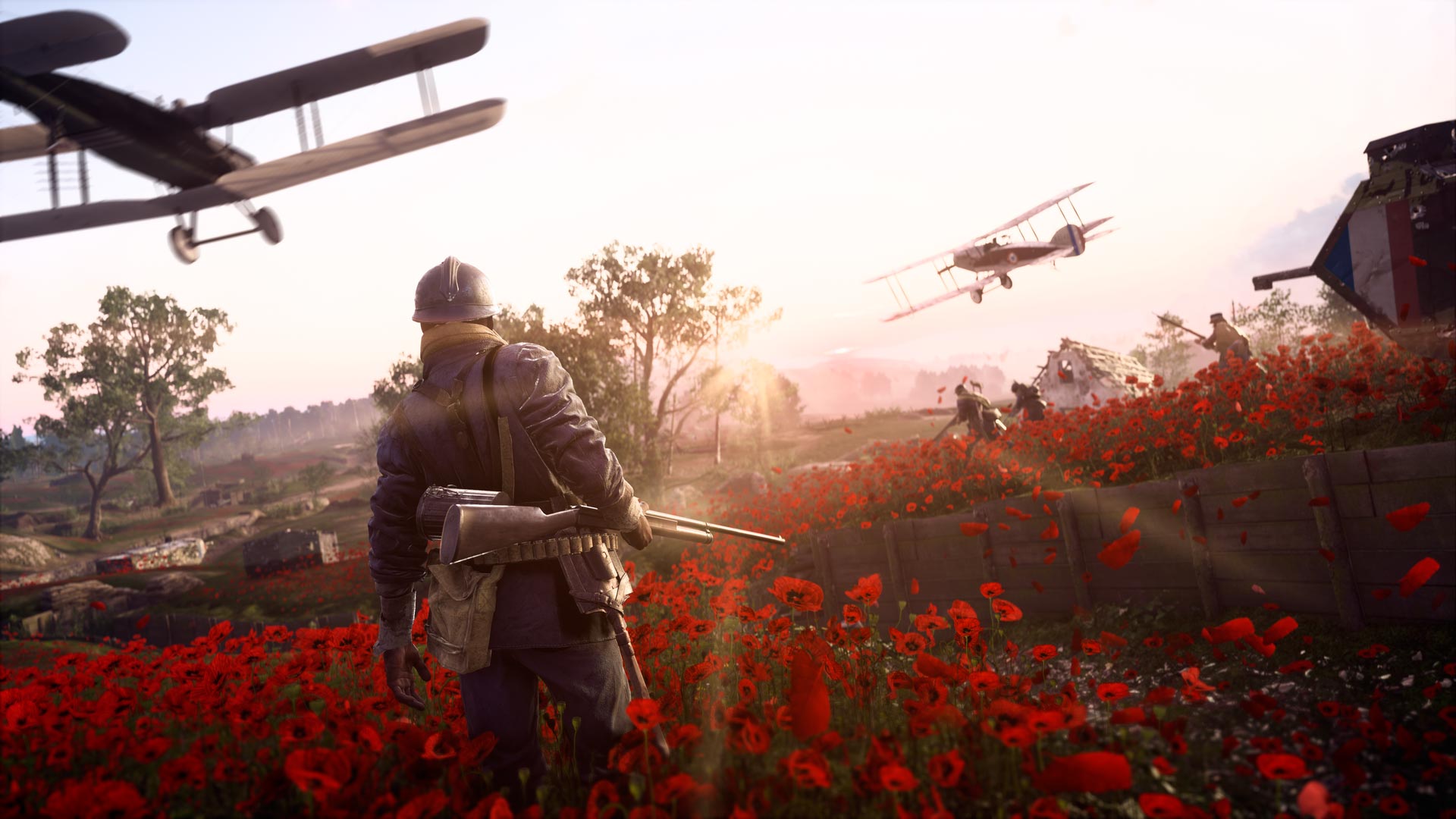 Novos mapas, veículos, exércitos e modos de jogo chegarão com as expansões de Battlefield 1.