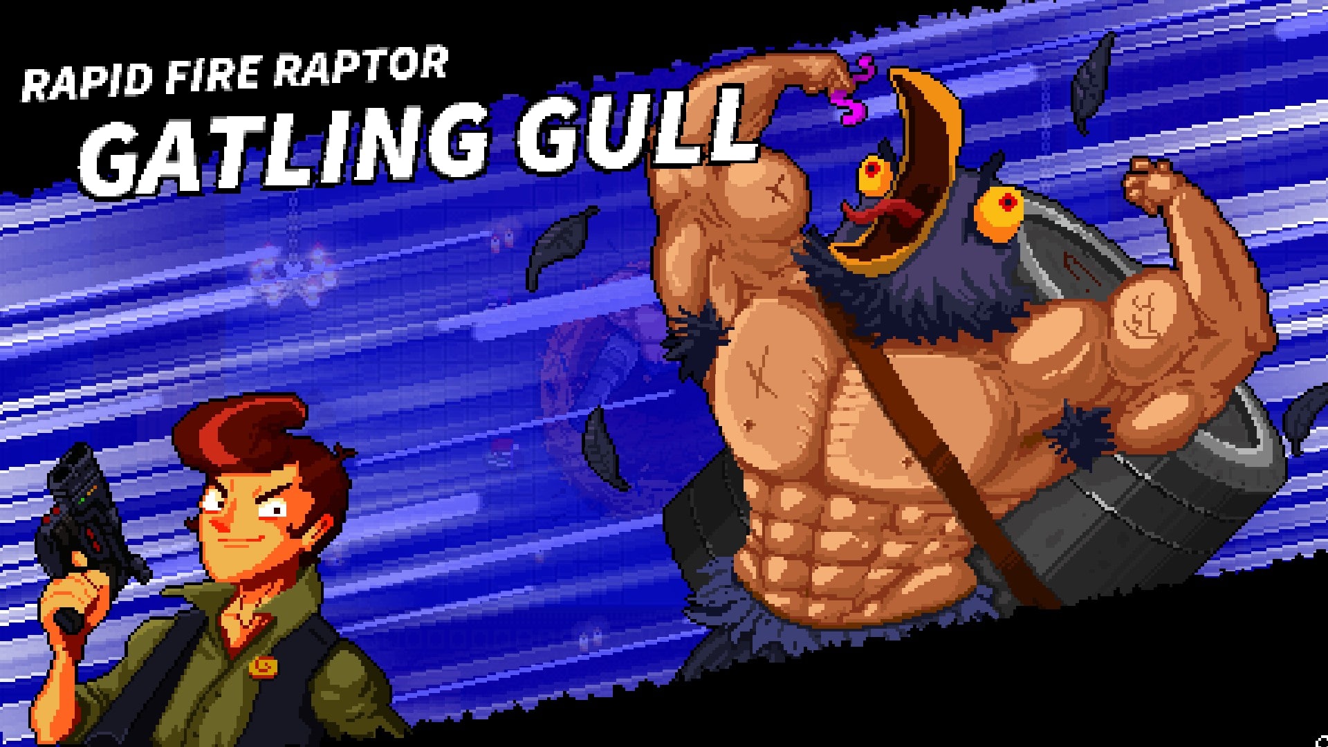 Enter the Gungeon é um jogo divertido, bem desenvolvido e bem humorado... igual a Gatling Gull aí.