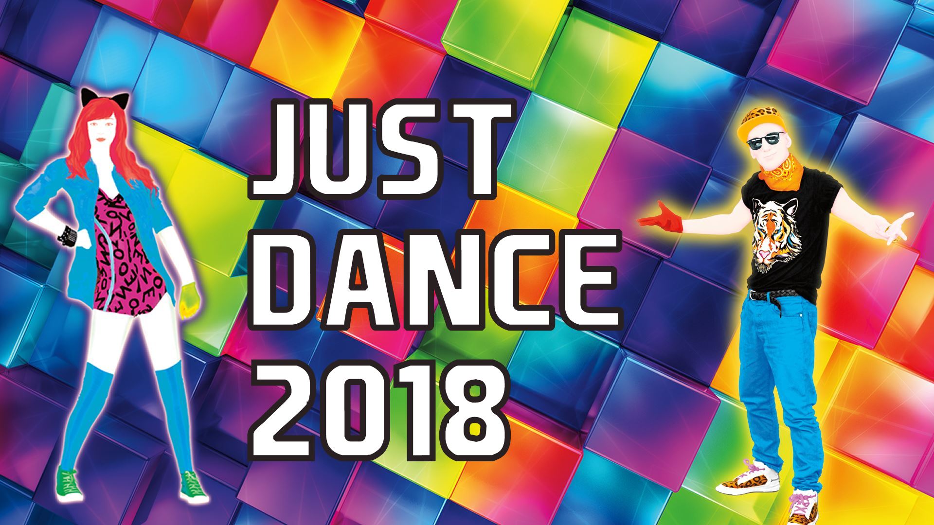 Just Dance 2018 foi apresentado com show no palco, mais uma vez.