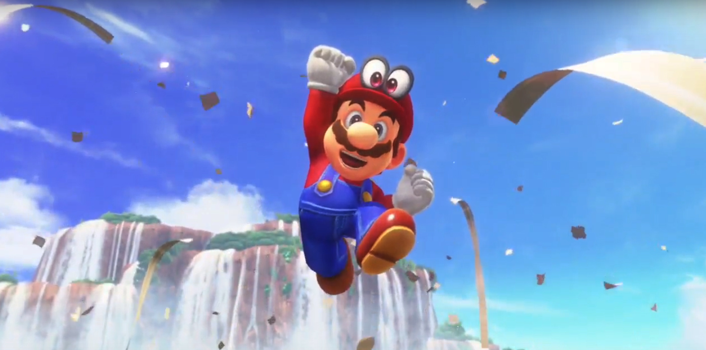 E é claro que Super Mario Odyssey também esteve presente e trouxe cenas incríveis do novo game para o Switch!